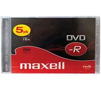 DVD-R 5 Pack Jewel Case 5mm 16x Speed