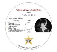 DVD "The Floor Below" (1918) starring Mabel Normand, Classic Silent Comedy-Drama
