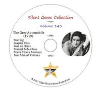 DVD "The Grey Automobile" (1919) Classic Silent Crime Drama