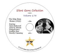 DVD The Man from Home (1922) James Kirkwood, Anna Q. Nilsson, Classic Silent Drama