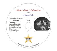 DVD "The White Moth" (1924) starring Barbara La Marr, Classic Silent Drama
