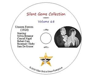 DVD "Unseen Forces" (1920) Sidney Franklin, S.Breamer,Conrad Nagel,Classic Silent Drama