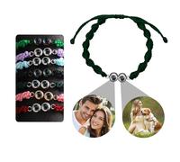DVDKOLA Custom Bracelet with Picture Inside Picture Bracelet Personalized Photo Projection Bracelets with Photos Memorial Gifts for Couples/Women/Men Mothers Day Fathers Day Birthday Anniversary, S