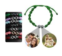 DVDKOLA Custom Bracelet with Picture Inside Picture Bracelet Personalized Photo Projection Bracelets with Photos Memorial Gifts for Couples/Women/Men Mothers Day Fathers Day Birthday Anniversary, S