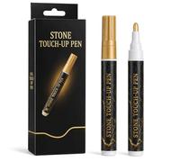 DVDVBOOM 2pcs Tombstone Marker Pen, Permanent Marker Pens for Grave, Waterproof Strong Coverage Restoring Faded Grave Inscriptions, Touch-up Pen for Gravestone Lettering Memorial Inscriptions