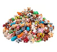 DVDVBOOM 36Pcs Mystery 3D Printed Animals, Randomly Selected from Over 100 Unique Mini 3D Printed Animal Figurines, Fidget Desk Toys for Home Office Decoration Party
