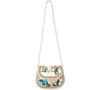 dvegGEE Embroi Cross Body Bag,Purse,21 cm Hanfu Bag Antique Style Cross Double-Sided Embroidery Versatile for Carrying Bags