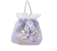 dvegGEE Embroi Cross Body Bag,Purse,22 cm Hanfu Handheld Crossbody Bag Ancient Style Bag Embroidery Bag Bags