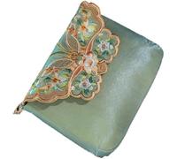 dvegGEE Embroi Cross Body Bag,Purse,Diagonal Bag Embroidered Single Shoulder Handbag Pearl Chain Bag Bags