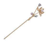 dvegGEE Hair Accessories for Women,Chinese Hair Stick Antique Style Pearl Hairpin Simple Modern Coiffure Hair Ornament for Women Lady