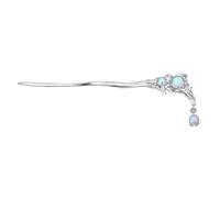 dvegGEE Hair Accessories for Women,Chinese Hair Stick Chinese Sparkling Gemstone Hairpin Premium Feeling Metal Hair for Women Lady
