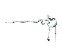 dvegGEE Hair Accessories for Women,Chinese Hair Stick Court Hairpin with Detachable Earrings Hair Pins Decor for Women Lady