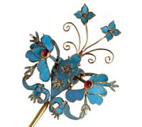 dvegGEE Hair Accessories for Women,Retro Chinese Hanfu Hair Styling Accessory Cloisonne Hair Accessories Hairpin