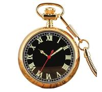 dvegGEE Luminous Numbers Dial Mechanical Automatic Pocket Watch Self Winding Pocket