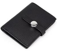 dvegGEE Wallets, Minimalist Wallet Leather Women's Wallet Large Capacity Design Buckle Square Purse Clutch Fashion Elegant Coin Pocket for Card Holder