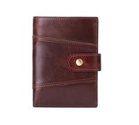 dvegGEE Wallets, Minimalist Wallet Leather Women's Wallet Retro Large Capacity Buckle Opening Purse Clutch Short Thin Coin Pocket Business Fashion Card Holder Card Holder