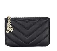 dvegGEE Wallets, Minimalist Wallet Leather Women's Wallet Ultra Thin Short Zipper Purse Clutch for Fashion Coin Pocket Portable Card Holder Card Holder(Black)