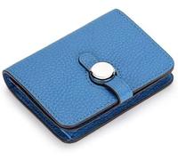 dvegGEE Wallets, Minimalist Wallet Pu Leather Women's Wallet Short Buckle Purse Clutch for Fashion Large Capacity Convenient Coin Pocket Card Holder Card Holder