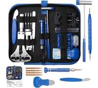 dvegGEE Watch Repair kit,Watch Band Link Tool Set, Case Opener Spring Bar Tools with Carrying Case
