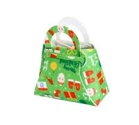 DVERFSWEV-GH 3Pcs Delightful Goody Bags，Cute Tidy And Practical Candy Treat Bags，Delightful Candy Bags For Every Occasion(Green)