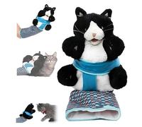 DVERFSWEV-GH Cat Puppet Wrestler Wrestling Glove Toys, Toy Interactive Hand with Tough Padding for Kitten and Dog(1pc)