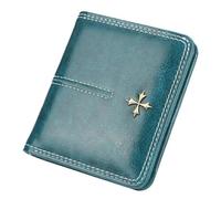 DVERFSWEV-GH Women's Wallet Women's Small Wallet Card Holder Money Bag Wallet Bag Women's Change Bag Easy to Carry Suitable for Various Occasions(Greeb3)