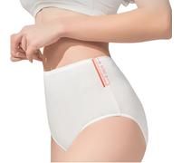 DVGEY Women's Disposable 100% Cotton High Waist Underwear Soft & Breathable Disposable panty for Travel Hotel Spa Camping (UK, Alpha, XL, Regular, Regular, 3, High Waist-White)