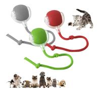 DVHNMK Chewie Viral Rolling Ball,Interactive Rolling Dog Ball Toy,Interactive Cat Ball Toy,Interactive Cat Dog Toys Ball Fast Rolling,360° Smart Automatic Rolling Pet Ball (3 PCS)
