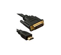 GOLD HDMI TO DVI CABLE LEAD 1080