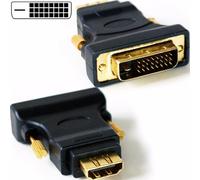DVI D Male to HDMI Female Socket Adapter Video Monitor Converter Laptop/PC Link