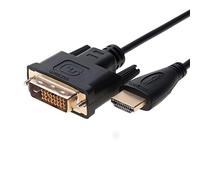 DVI-D to HDMI Video Cable 24+1 Pin Dual Link M/M 1.5f 3ft 6ft 10ft 15ft 25ft (1.5FT)