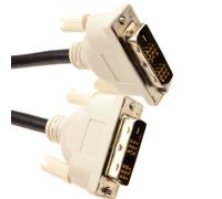 kenable DVI PC Laptop Monitor Display Cable 18+1 Male Plugs with Ferrites 1.8m