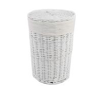 DVier 08WRd-a Laundry Basket Willow White D.32 Height 48 cm