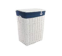 dvier SWWK-38WRt-a Laundry Basket 32 x 24 x 46 cm White