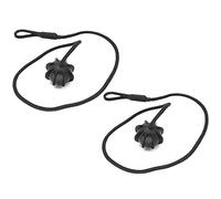 DVIKVM Car Tailgate Trunk Parcel Shelf String Cord 2pc Fit for V-olks-wagen V-W Polo Golf 3 Beetle MK2 MK3 MK4 MK5 MK6 Bora CC Passat B6 B5 B7