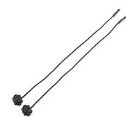 DVIKVM Car Tailgate Trunk Parcel Shelf String Cord Tonneau Cover Strap Fit for P-eugeot 207 307 407 308 607 508 3008 2008
