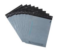 DVIVA 50pcs Grey Postage Bags for Clothes |12"x16"(305 x 405mm) Plastic Parcel Waterproof and Tear-Proof Mailing Bags |Durable Courier Large Parcel Mailer Bags for Delivery, Shipping & Packages