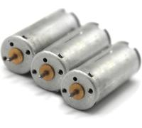 dvkGKLVq Mini motor， 3pcs/Pack J774 Model DC Motor, M50 3V 18000RPM, High Speed Tubular Motor Mini Precision