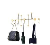 DVMSIEF Coat Hooks Creative Iron Hook Key Xuan Closed into the Door of the Frame wall Hanging Hanger Clothing Shop Decoration(Style G)