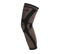 DVMSIEF Knee Compression Sleeve Full Leg Compression Sleeve Copper Knee Sleeves Support For Thigh Calf, Arthritis, 20-30mmHg Reduce Varicose Veins Swelling(XL,1 PCS)