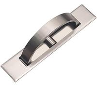 dvnFWKc Cabinet Pulls, Modern Invisible Cabinet Drawer Door Handle Furniture Embedded Sliding Handle Door Hardware