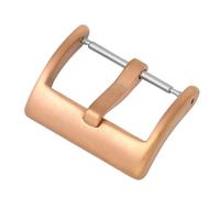 dvnFWKc Metal Watch Band Buckle Solid Stainless Steel Button Polished Matte Clasp Accessories 1pc
