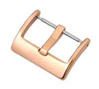 dvnFWKc Metal Watch Band Buckle Solid Stainless Steel Button Polished Matte Clasp Accessories 1pc