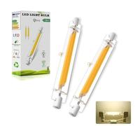 Dvnoua R7S LED Bulb 118mm 20W Dimmable (200W Equivalent), Natural White 4000K 2000LM, Energy Saving LED As J118mm Halogen Replacement, Flicker-Free, 360° Light Angle, 2 Pack