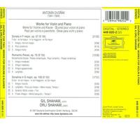DVOR K FOR TWO: WORKS FOR VIOLIN & PIANO NEW CD