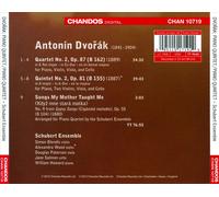 Schubert Ensemble – Dvorak: Piano Quartet & Piano Quintet – CD – NAXOS