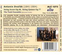 DVOR K: STRING SEXTET IN A, OP. 68; STRING QUINTET IN G, OP. 77 NEW CD