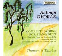 Dvorak, a. - Piano Duos-Complete