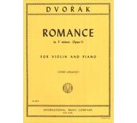 Dvorak, Antonin - Romance in f minor, Op. 11 - Violin and Piano - by Josef Gingold - International