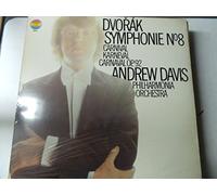 DVORAK, Antonin: Symphony n.8; Carnaval, op.92--DVORAK Antonin (Czech)-DAVIS Andrew (dir - pianoforte); Philharmonia Orchestra London-CBS-CBS 76893